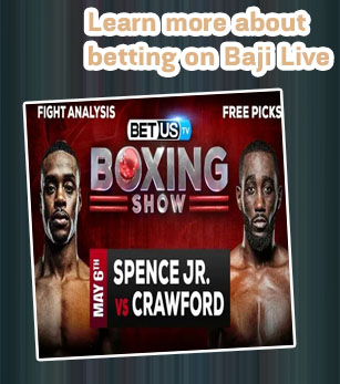 Baji bet boxing betting